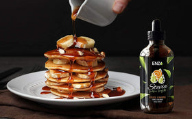 Enzo's glass droplet bottle lets you drip drops precisely.