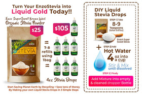 Stirred into yogurt with Enzo Stevia Powder for a calorie-conscious breakfast.