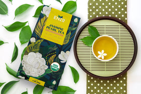 Enzo's Private Selection jasmine pearls ready for a peaceful tea moment.