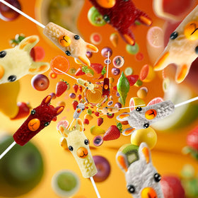 EORA Alpaca lollipops, farm-themed candy for whimsical table decor and photo ops.
