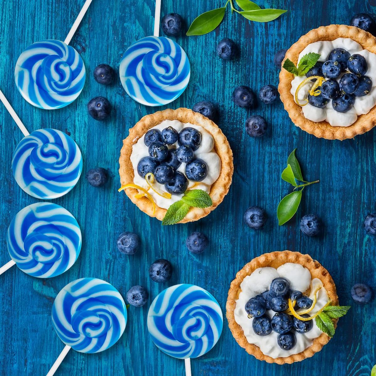 Fat-free, low-sugar EORA lollipops offer a lighter sweet option for guests.