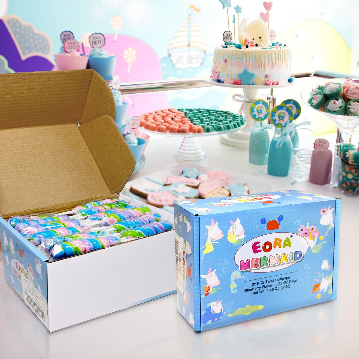 EORA festive-colorful-lollipops add color to any celebration.