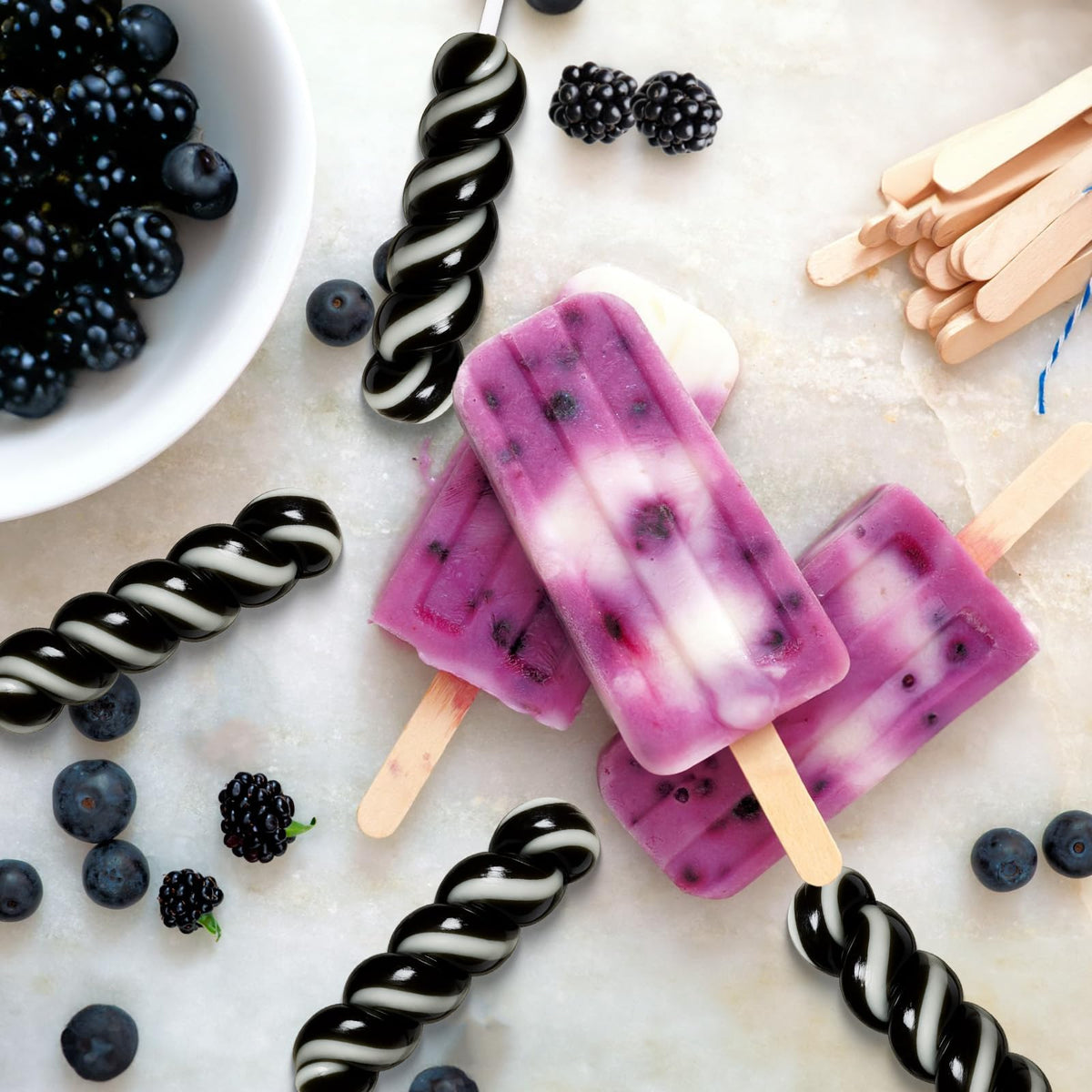 EORA Individually packaged twist lollipops ensure freshness and hygiene.