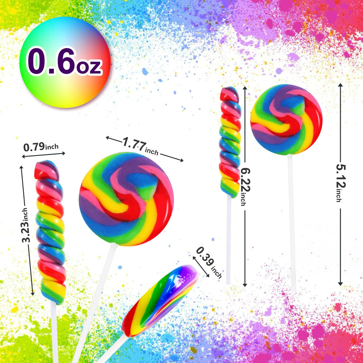 EORA lollipops gluten-free and peanut-free for safe enjoyment.