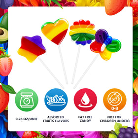 EORA rainbow swirl lollipop delivers vibrant color and fruity flavor in every bite.
