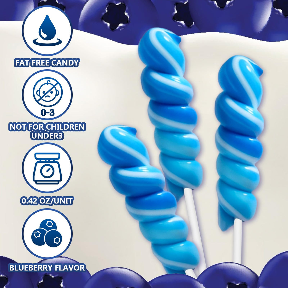 EORA Something Blue lollipops as gift idea, perfect for festive celebrations.
