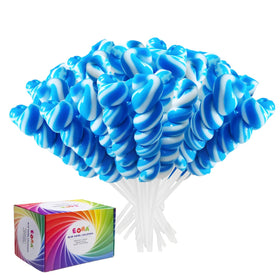 EORA Something Blue lollipops pack, sealed for freshness and party-ready sweetness.