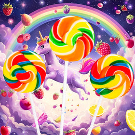 EORA unicorn-theme-lollipops ideal for celebrations and gifts.