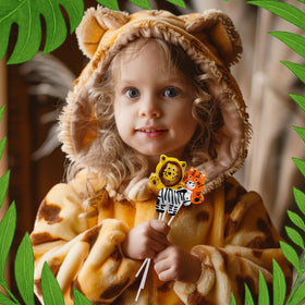 EORA bird-shaped passion fruit lollipop for fruity party moments.