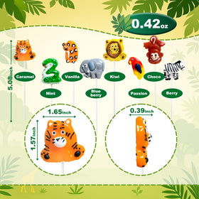 EORA tiger-shaped caramel lollipop adds playful flavor to celebrations.