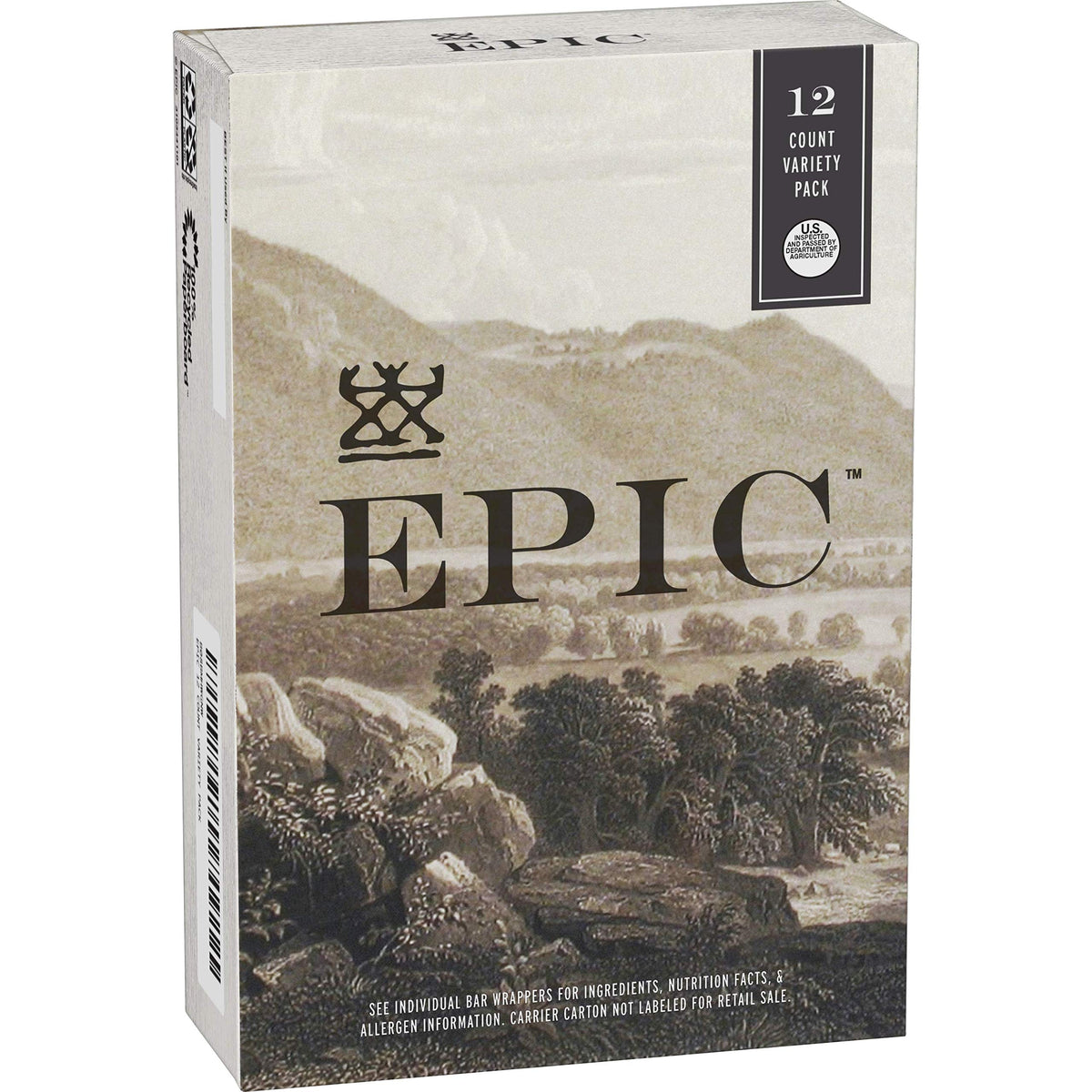 Epic Bars beef sea salt pepper bar for quick savory energy