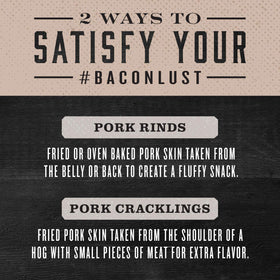 EPIC Maple Bacon Pork Cracklings plated for sharing at gatherings.