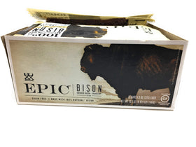 Epic Provisions Bacon Cranberry Bison Bar packshot highlights portable snack option
