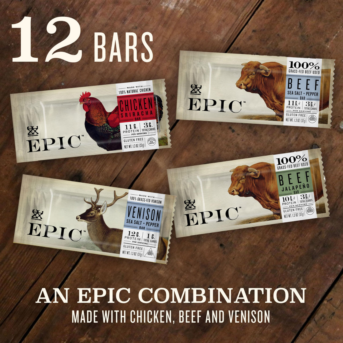 Epic Provisions chicken sriracha bar perfect for on-the-go flavor and protein boost