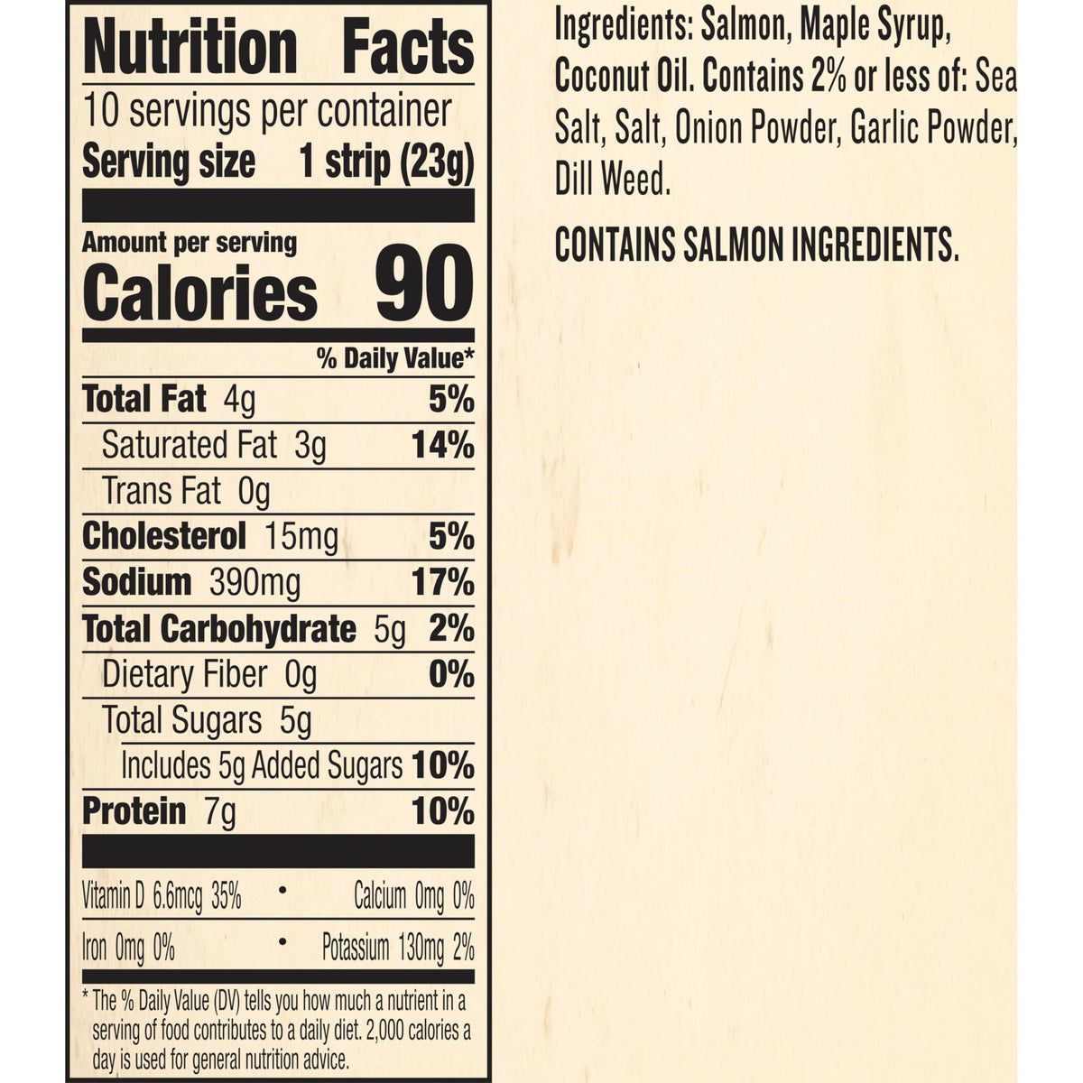 Epic Smoked Salmon Snack Strips slices, bold flavor and portable bite.