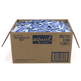 Equal 0 Calorie sweetener packet for everyday coffee or tea.