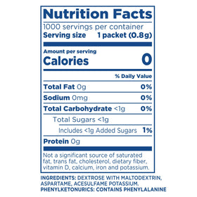 Equal tea with sweetener, versatile for drinks and recipes.