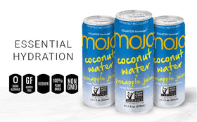 Equator Mojo electrolytes and vitamins label highlighting hydration support