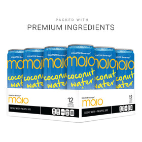 Equator Mojo 12-pack packaging showing convenient eco-friendly bottles