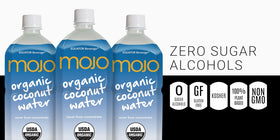Equator Mojo recycled packaging emphasizes eco-friendly beverage choice.