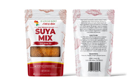 ER African Market Suya Mix enhances grilled meat with smoky, nutty notes.