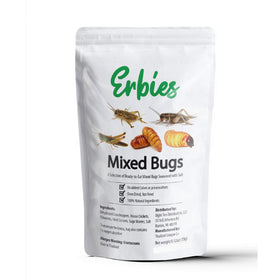Erbies edible insects trail mix with crickets: a crunchy, protein-rich snack on the go.