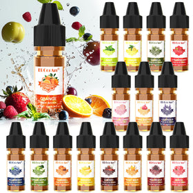ERCorArt flavoring oil vanilla bottle enhances desserts and beverages.