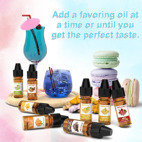 ERCorArt water-soluble formula bottle demonstrates mix-friendly flavor integration.