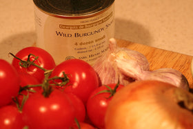Escargots de Bourgogne Sauvages harvested from the Burgundy wild for rich flavor.