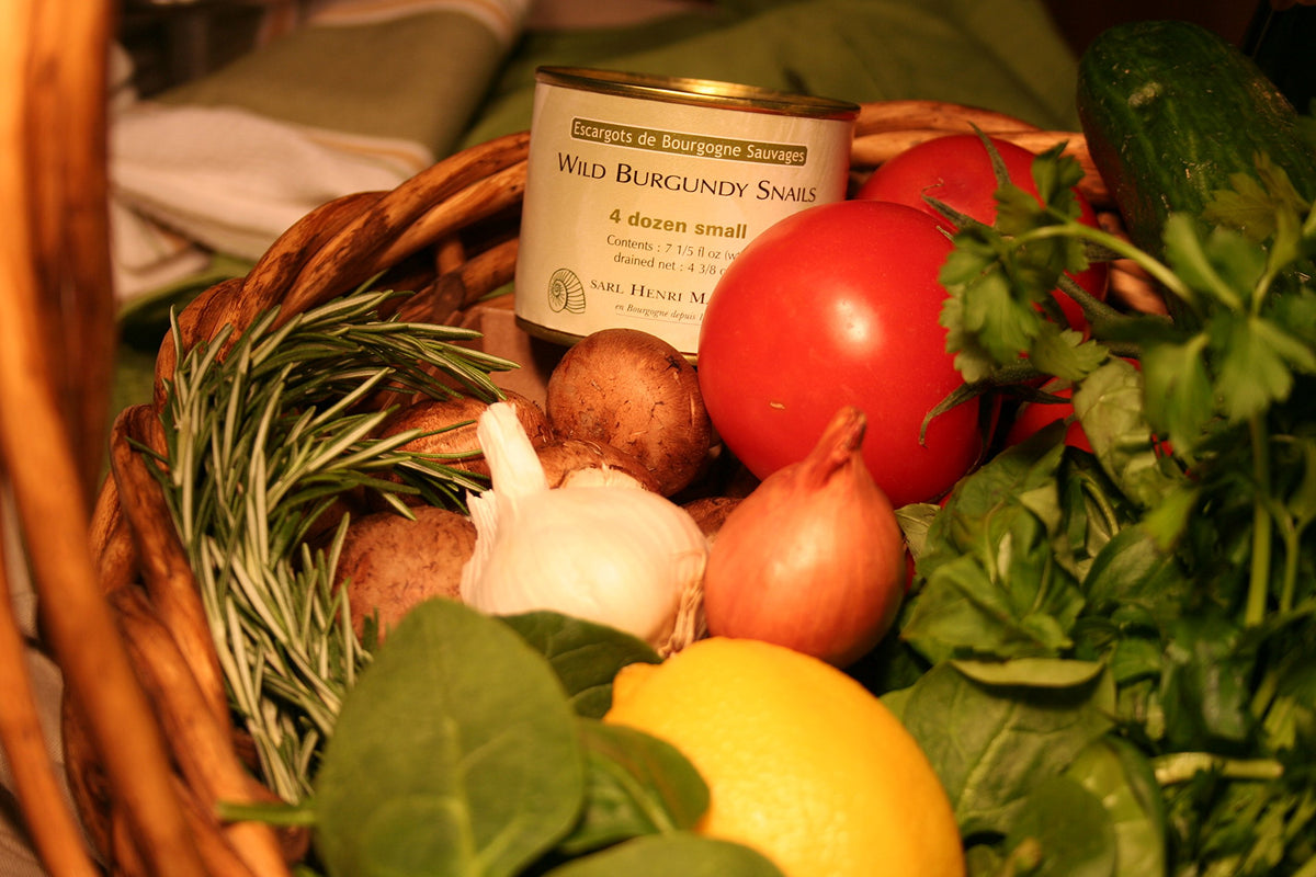 Escargots de Bourgogne Sauvages ready to cook and savor in recipes.