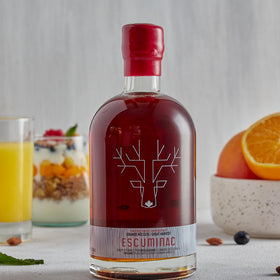 Escuminac organic certification seal signaling pure maple quality