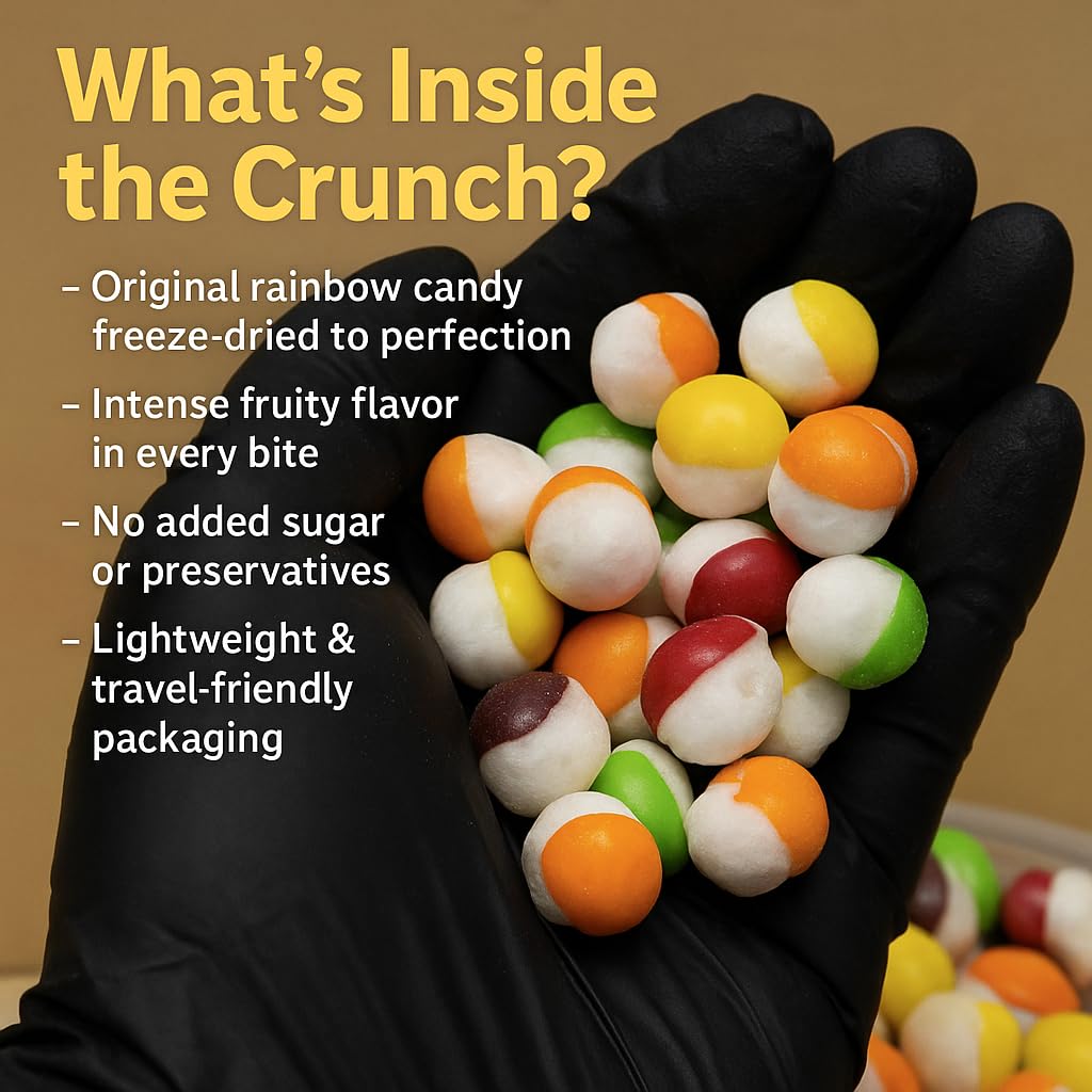 Dessert topping: EShopX Rainbow Candy for playful treats