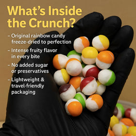 Dessert topping: EShopX Rainbow Candy for playful treats