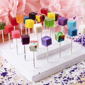 Espeez cinnamon cube lollipop bulk packs, perfect for weddings and events.