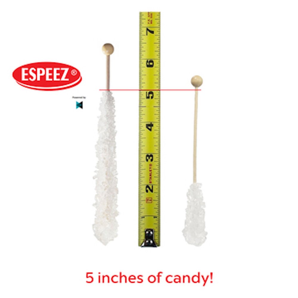 Espeez Halal, Kosher, Nut-Free, Gluten-Free rock candy stick.