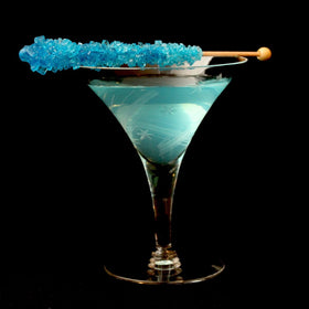 Espeez Halal, Kosher, nut-free, and gluten-free rock candy sticks.