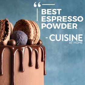 Modern Mountain espresso powder dissolves easily in batter for even flavor