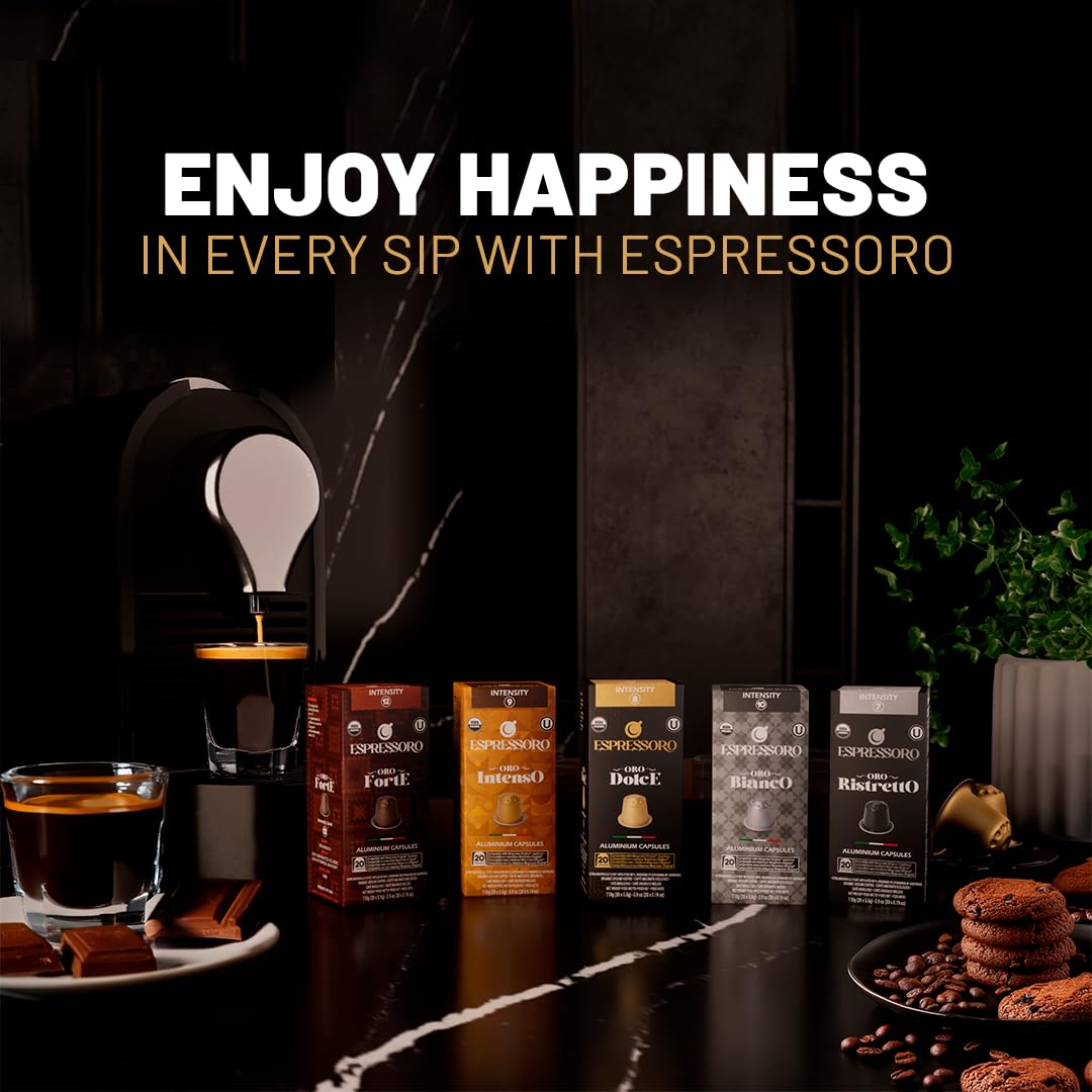 Espressoro Eco-Friendly Aluminum Pods — aluminum capsules for sustainable brewing
