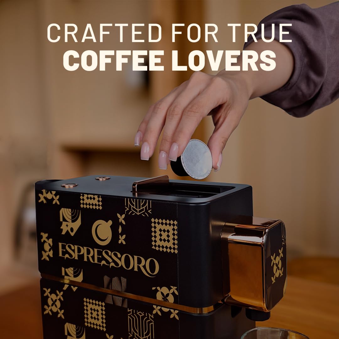 Espressoro Made-in-Italy Coffee Capsules — crafted in Italy for authentic espresso experiences
