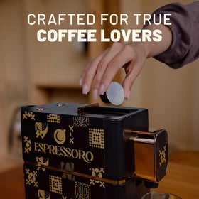 Espressoro Made-in-Italy Coffee Capsules — crafted in Italy for authentic espresso experiences