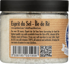 Esprit Du Sel Fleur De Sel gourmet salt brightening flavors and aroma.