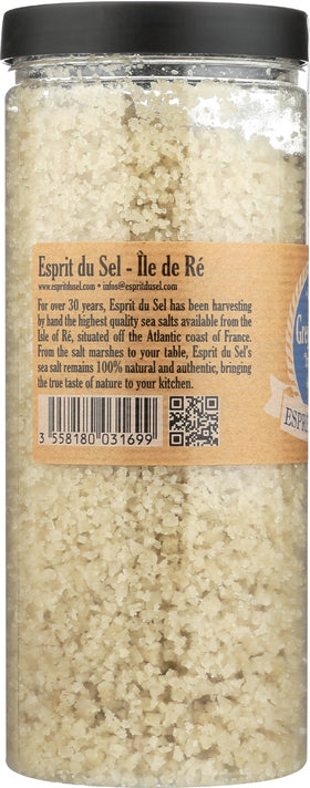 Finished dish seasoned with ESPRIT DU SEL Grey Sea Salt