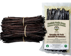 ESSENCE Food and Beverage vanilla beans 50 bulk pack for rich homemade vanilla extract.
