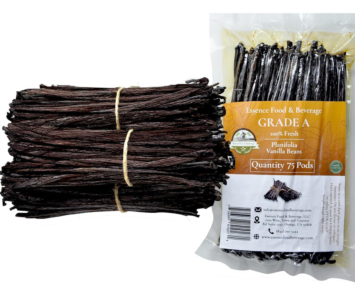 Planifolia vanilla beans from Indonesia — authentic flavor for extracts and pastries.