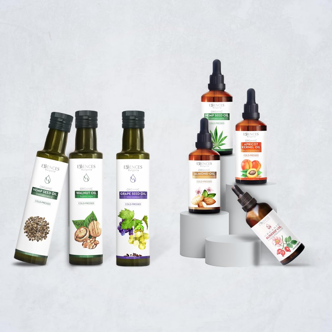 Essences Bulgaria Non-GMO vegan icon—commitment to clean ingredients.