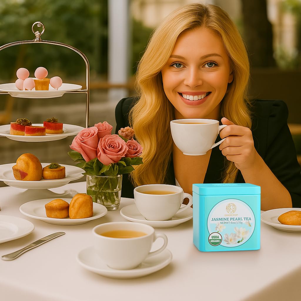 Essencesip Gourmet tea ritual for morning or evening enjoyment.