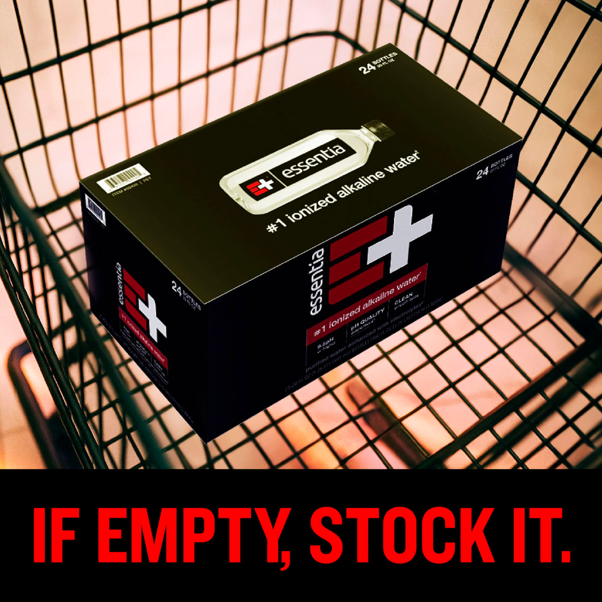 Essentia Water BPA-free bottles for everyday safe use.