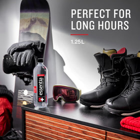 Essentia Water BPA-free bottle supports sustainable daily hydration.