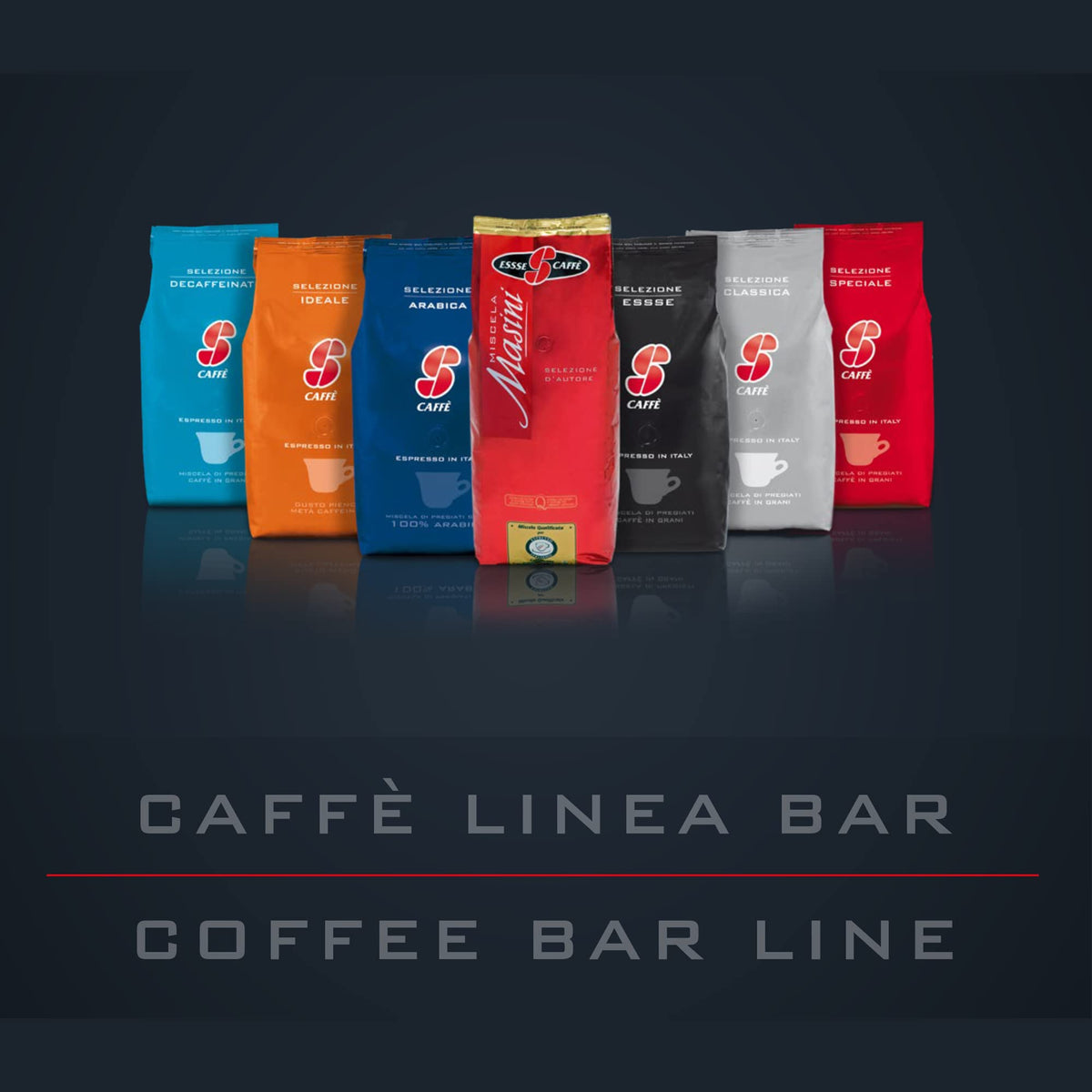 Essse Caffè Selezione Speciale IEI certified espresso for quality assurance.