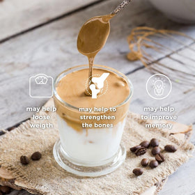 Eternal Spirit Beauty Asian Latte singles on a morning routine table